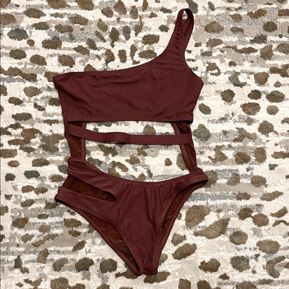 Ris-k Swim One-Shoulder Women’s Monokini Swimsuit